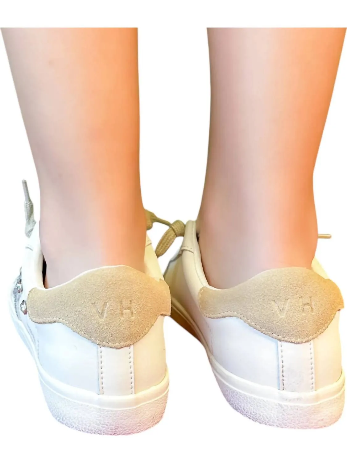 Women's Excel Sneakers In White/gold