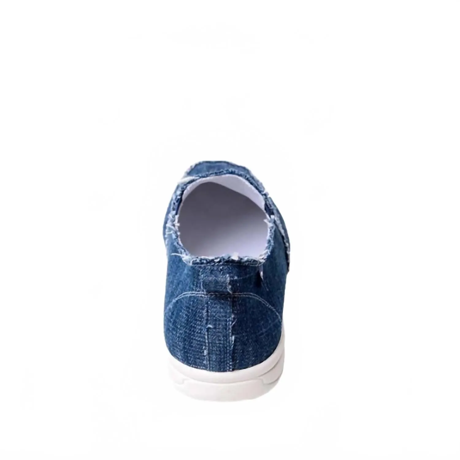 Women's Expanse Canvas Slip On Shoes In Blue Denim