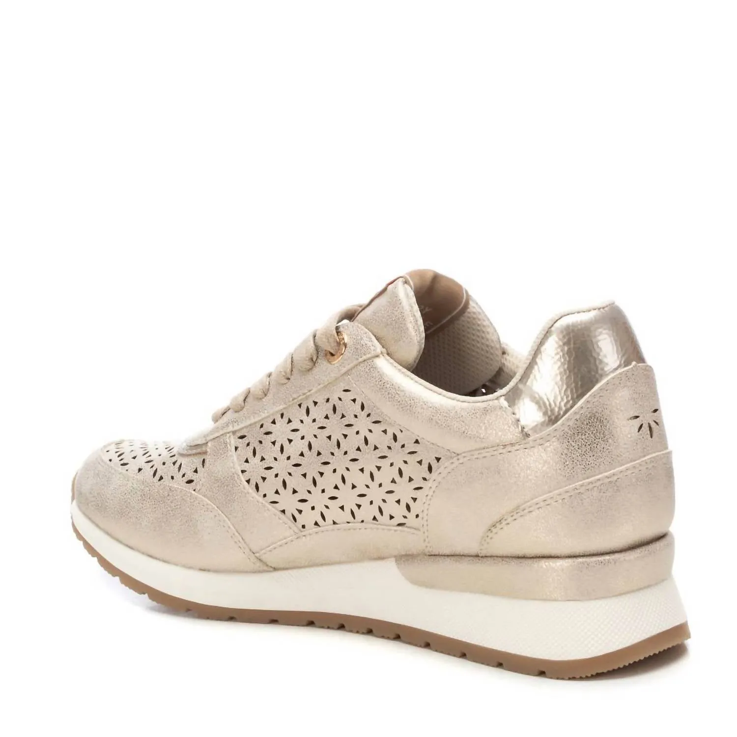 Women's Fashion Comfort Sneakers In Gold