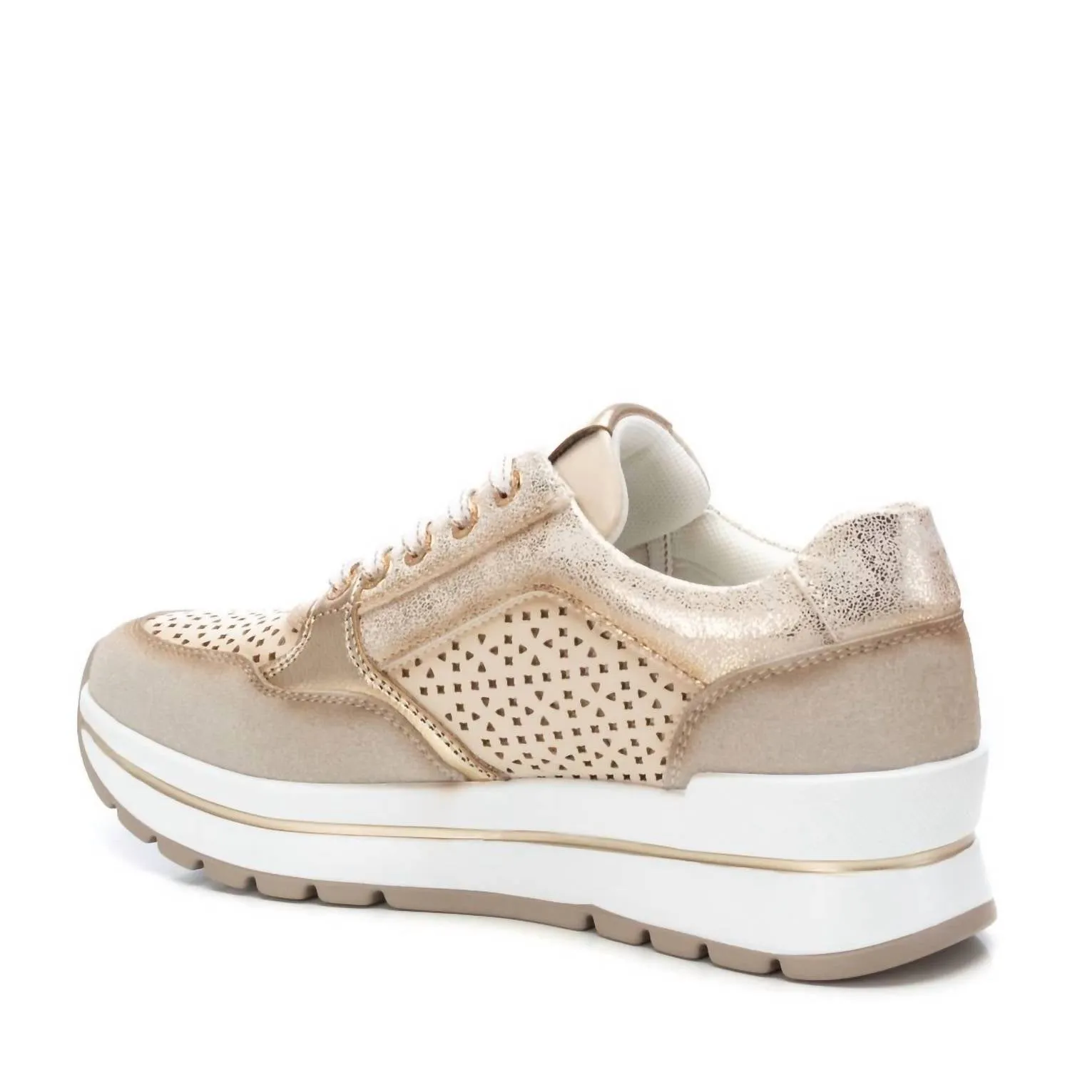 Women's Fashion Sneakers In Beige