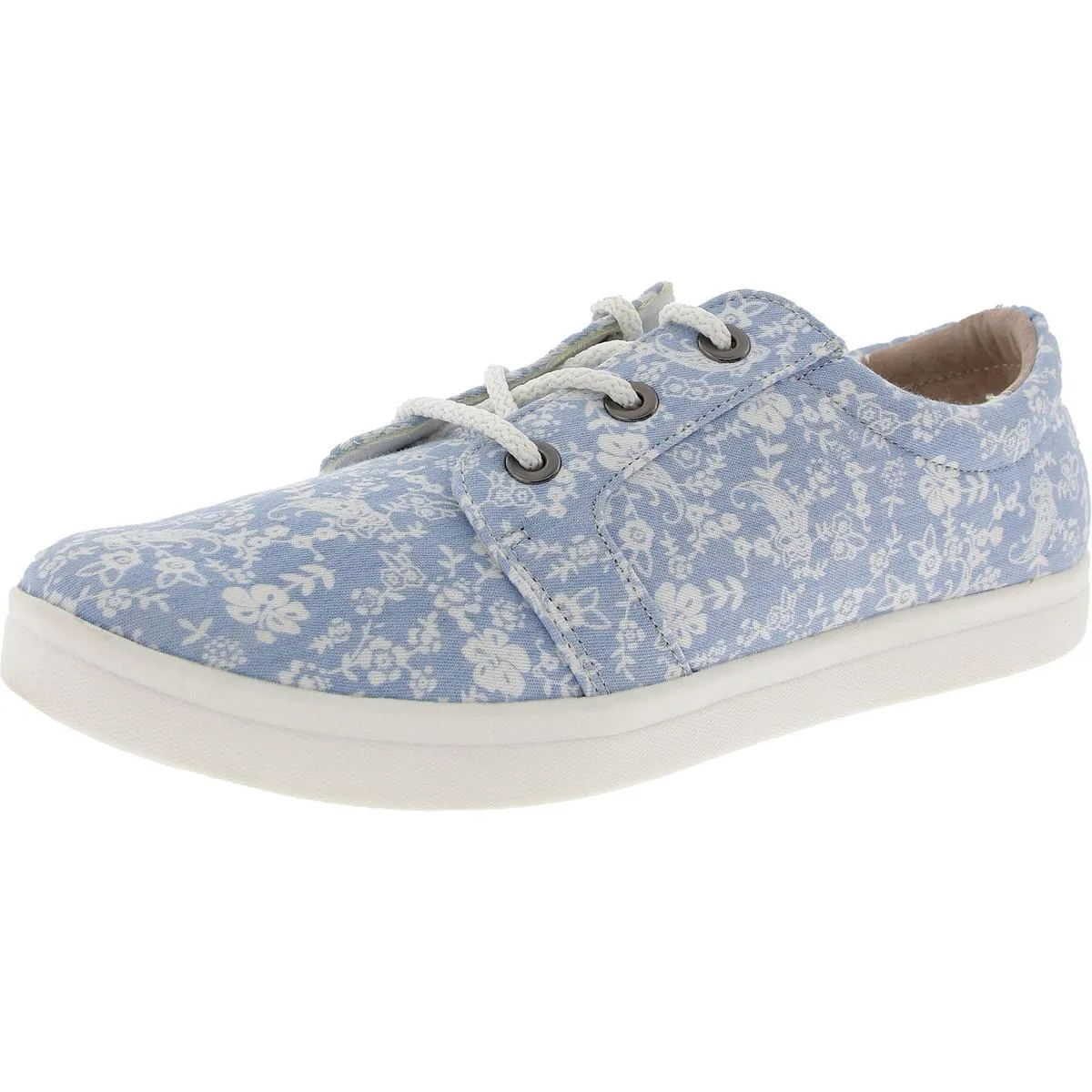 Womens Floral Print Synthetic Casual And Fashion Sneakers