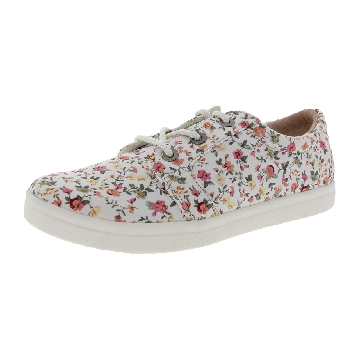 Womens Floral Print Synthetic Casual And Fashion Sneakers
