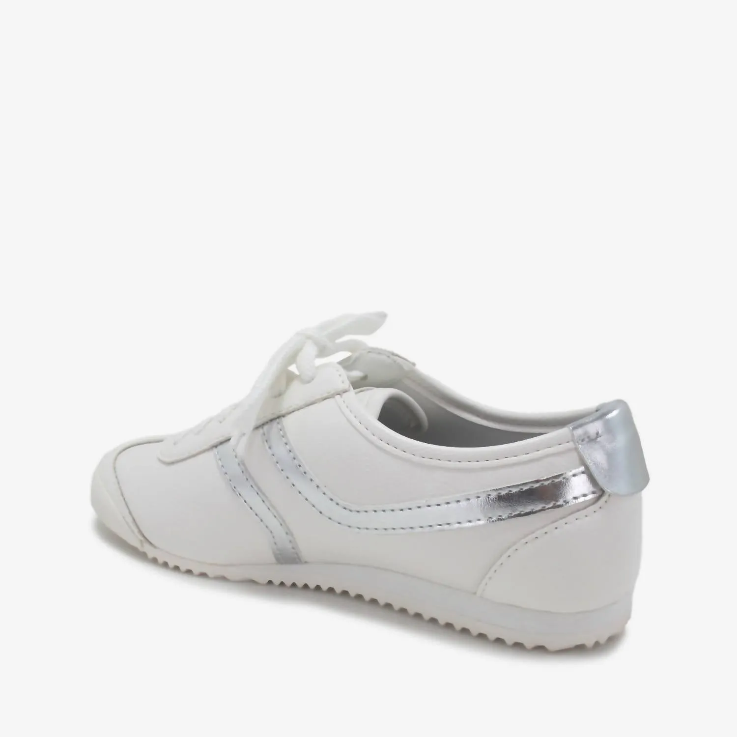 Women's Galaxy Sneaker In Silver/white