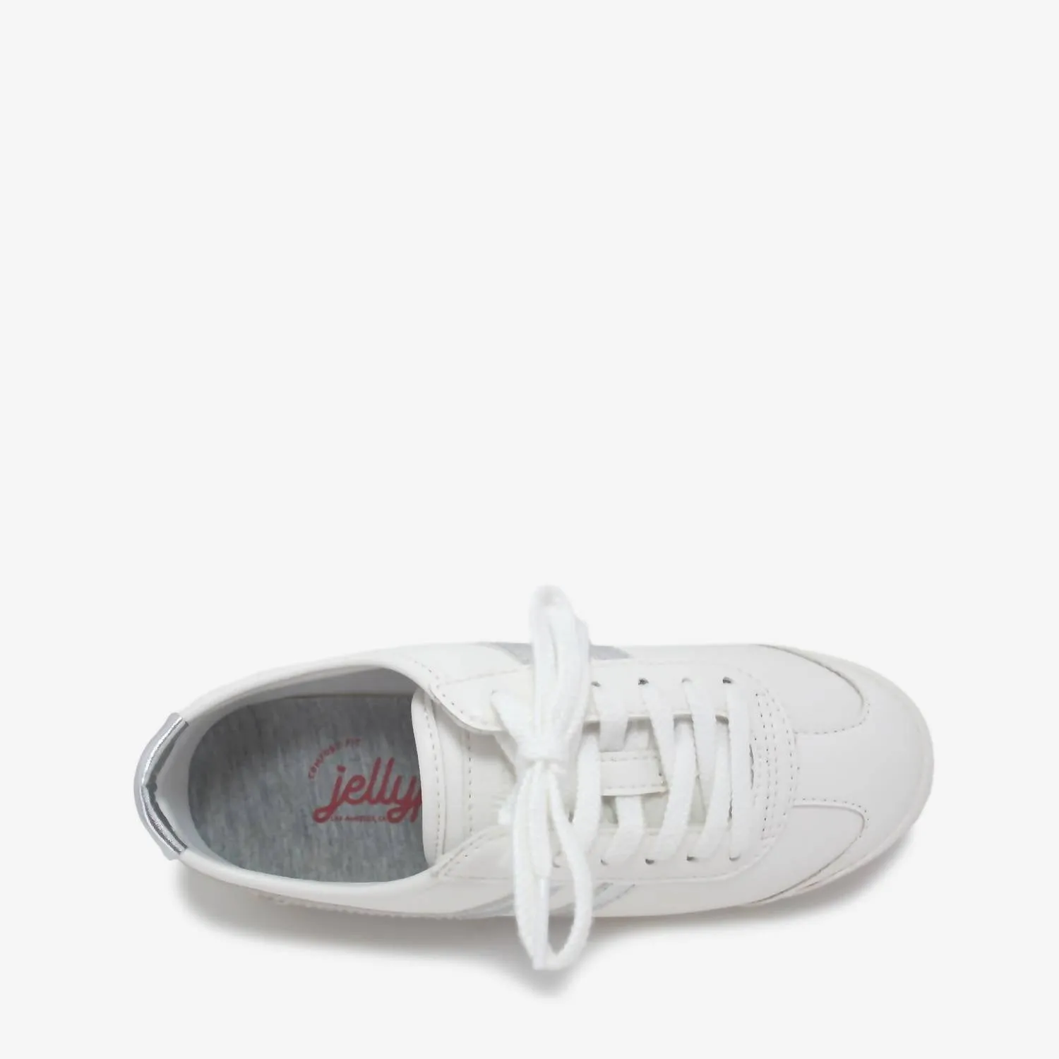 Women's Galaxy Sneaker In Silver/white