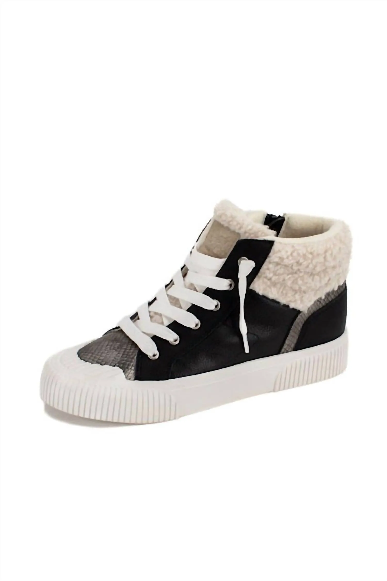 Women's Gaston High Top Sneaker In Black