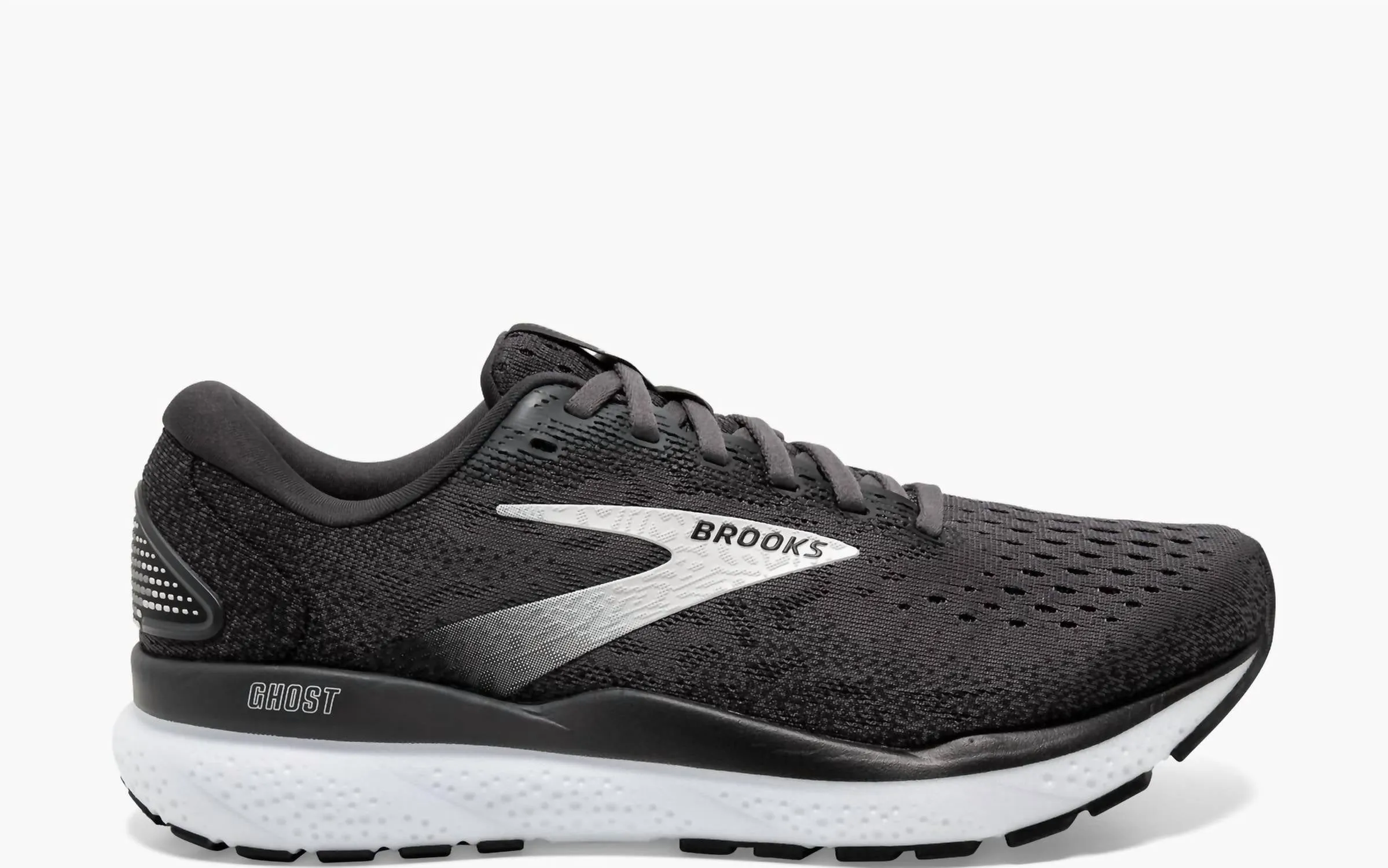Women's Ghost 16 Sneakers In Black/grey/white