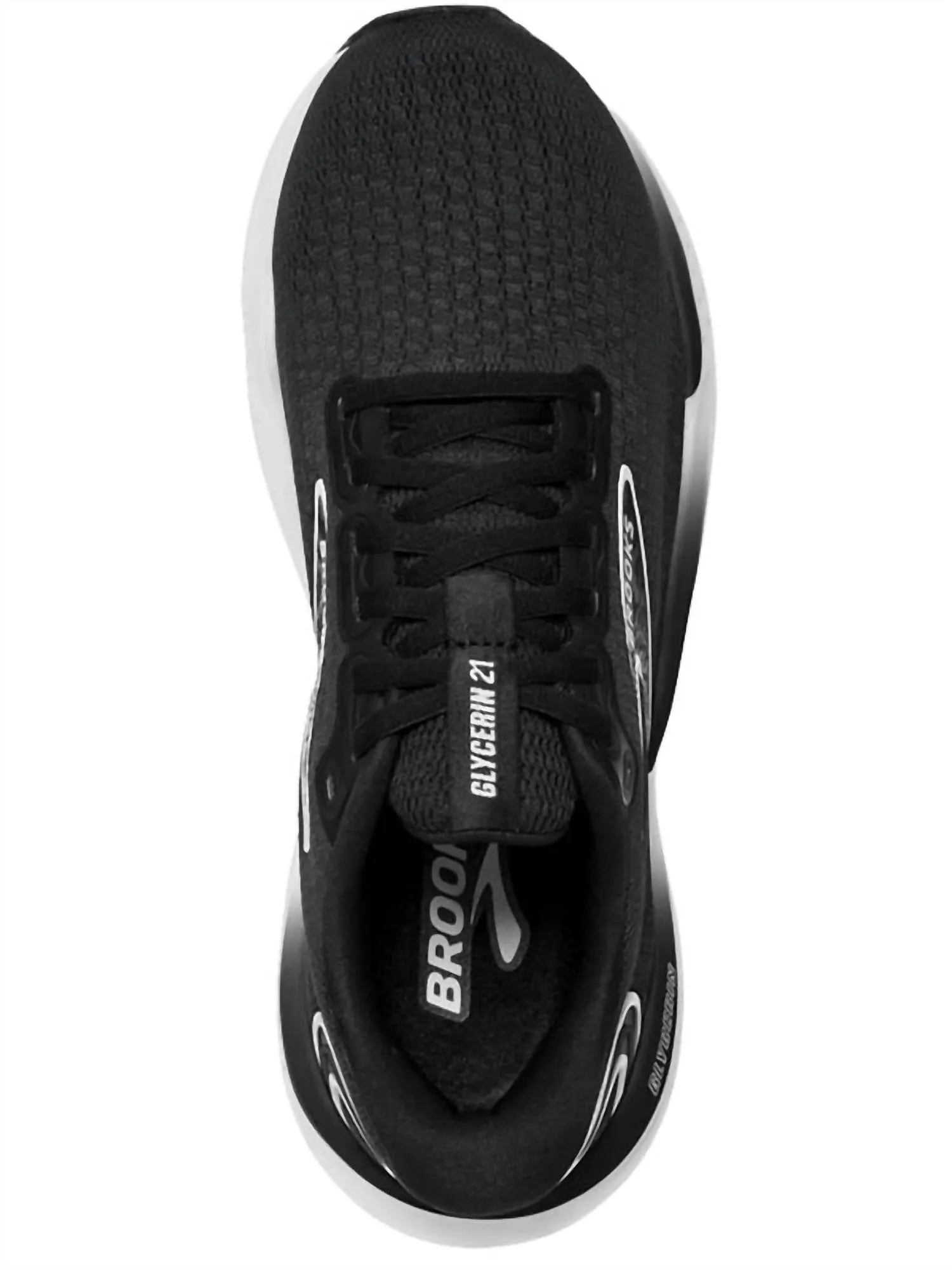 Women's Glycerin 21 Shoes - Wide In Black/grey/white
