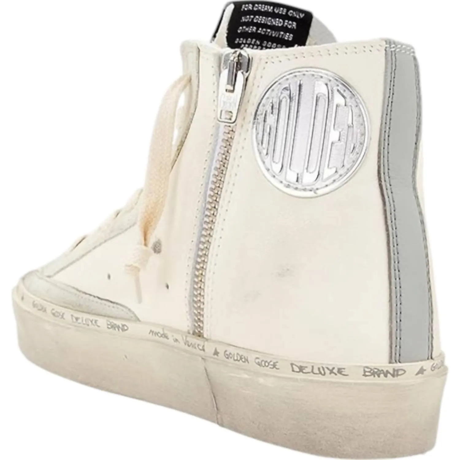 Women's Hi Francy Sneakers In White/ice/silver