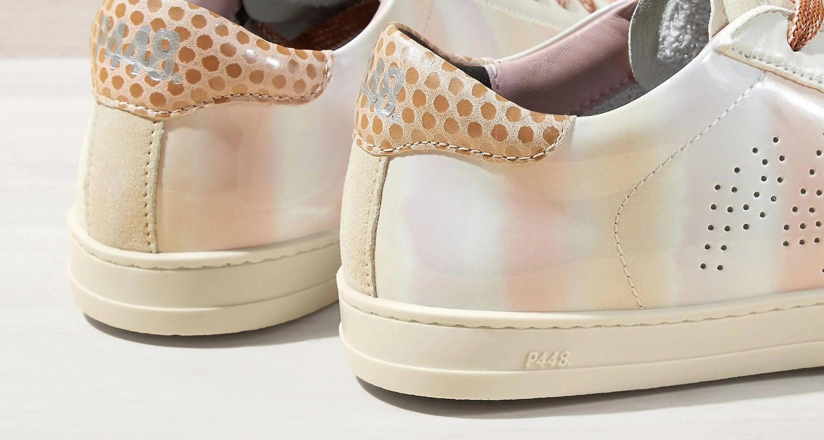 Women's John Gardenia Sneaker In Brown
