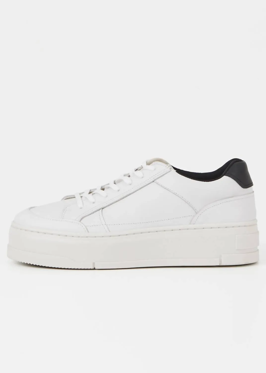 Women's Judy Tie Sneaker In White/black