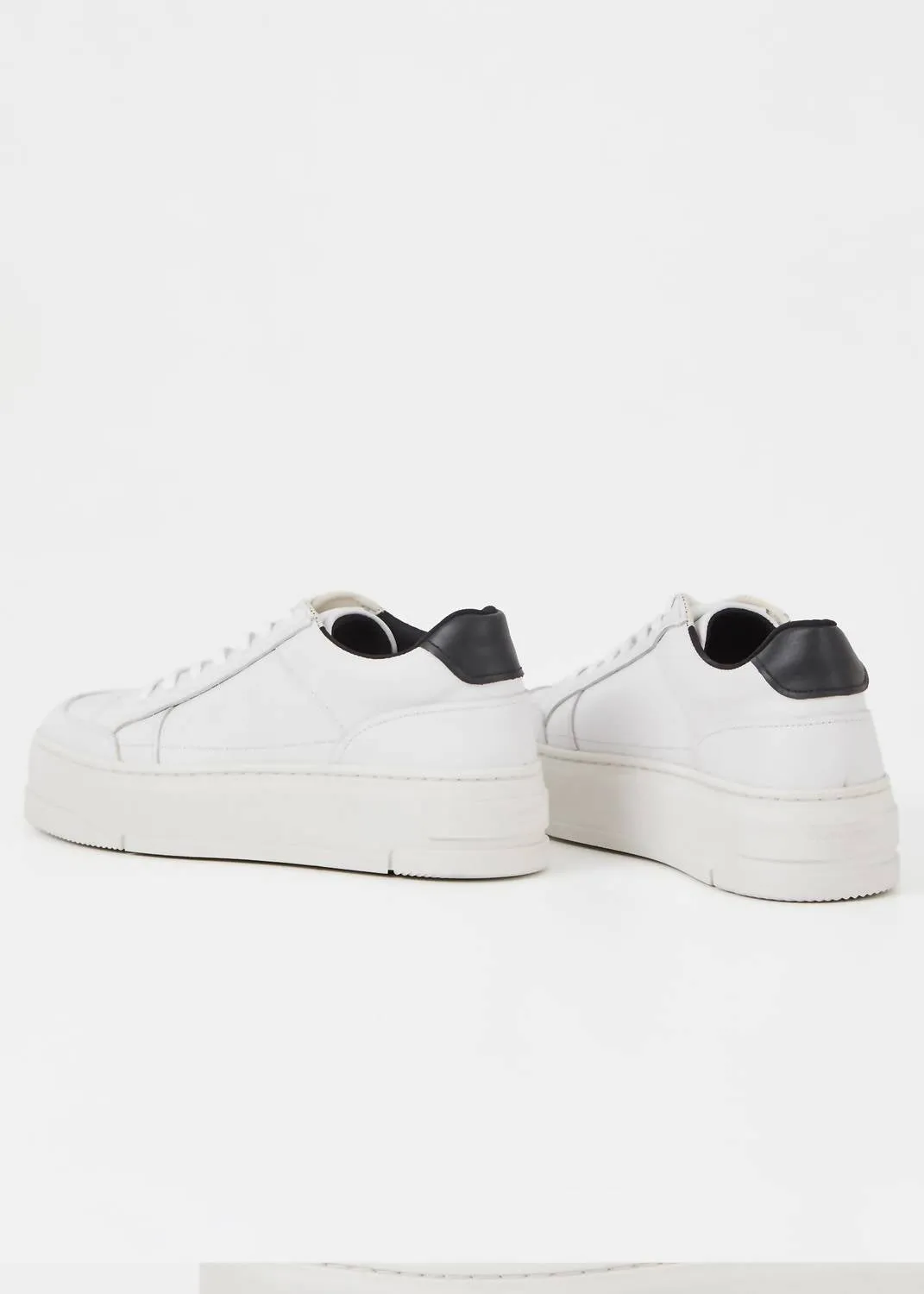 Women's Judy Tie Sneaker In White/black