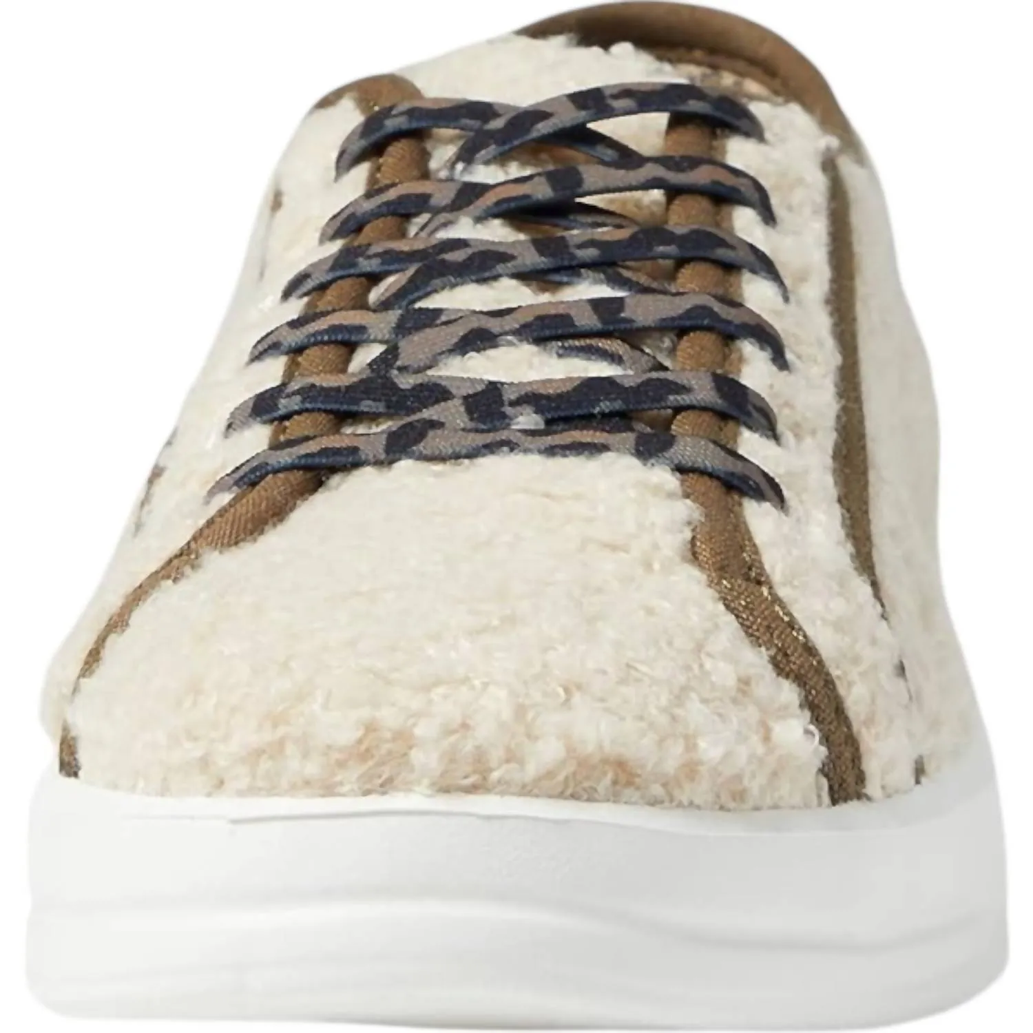 Women's Karina Sherpa Sneakers In Marshmallow