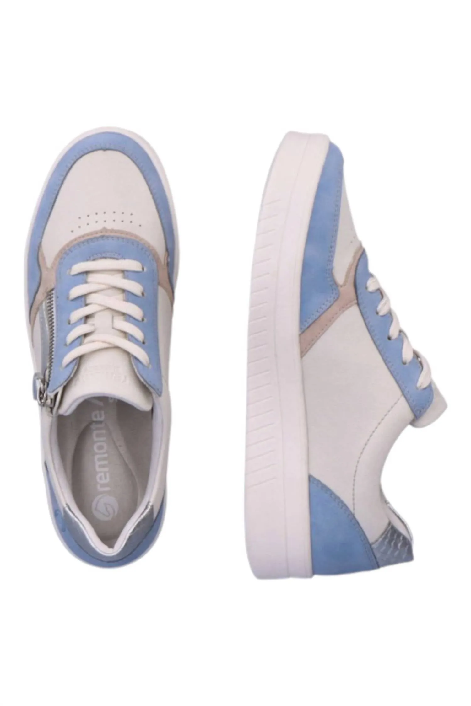 Women's Kendra Sneakers In Aqua Offwhite