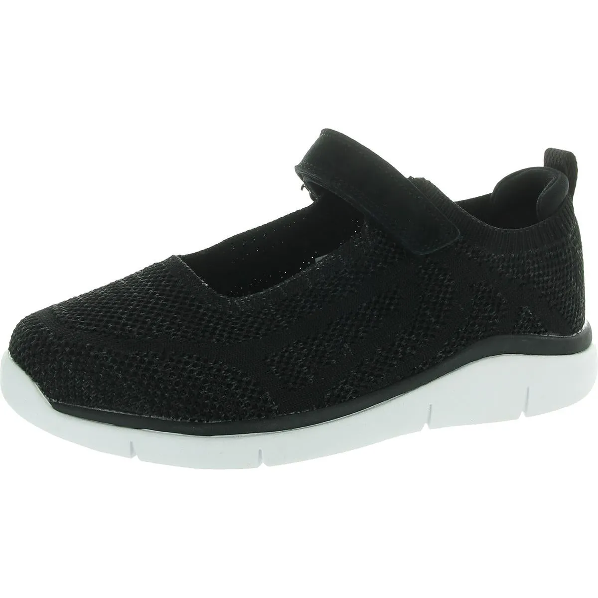 Womens Knit Man Made Casual And Fashion Sneakers