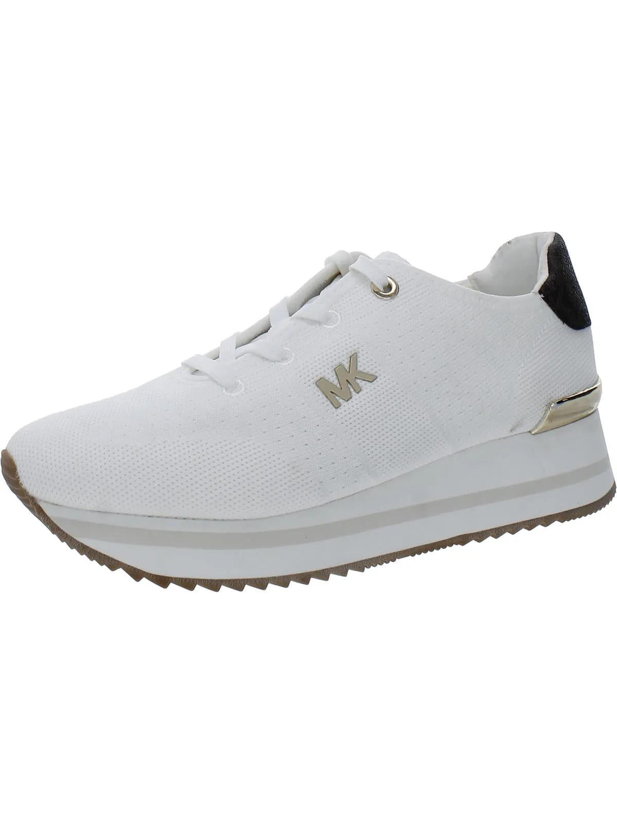 Womens Knit Round Toe Casual And Fashion Sneakers