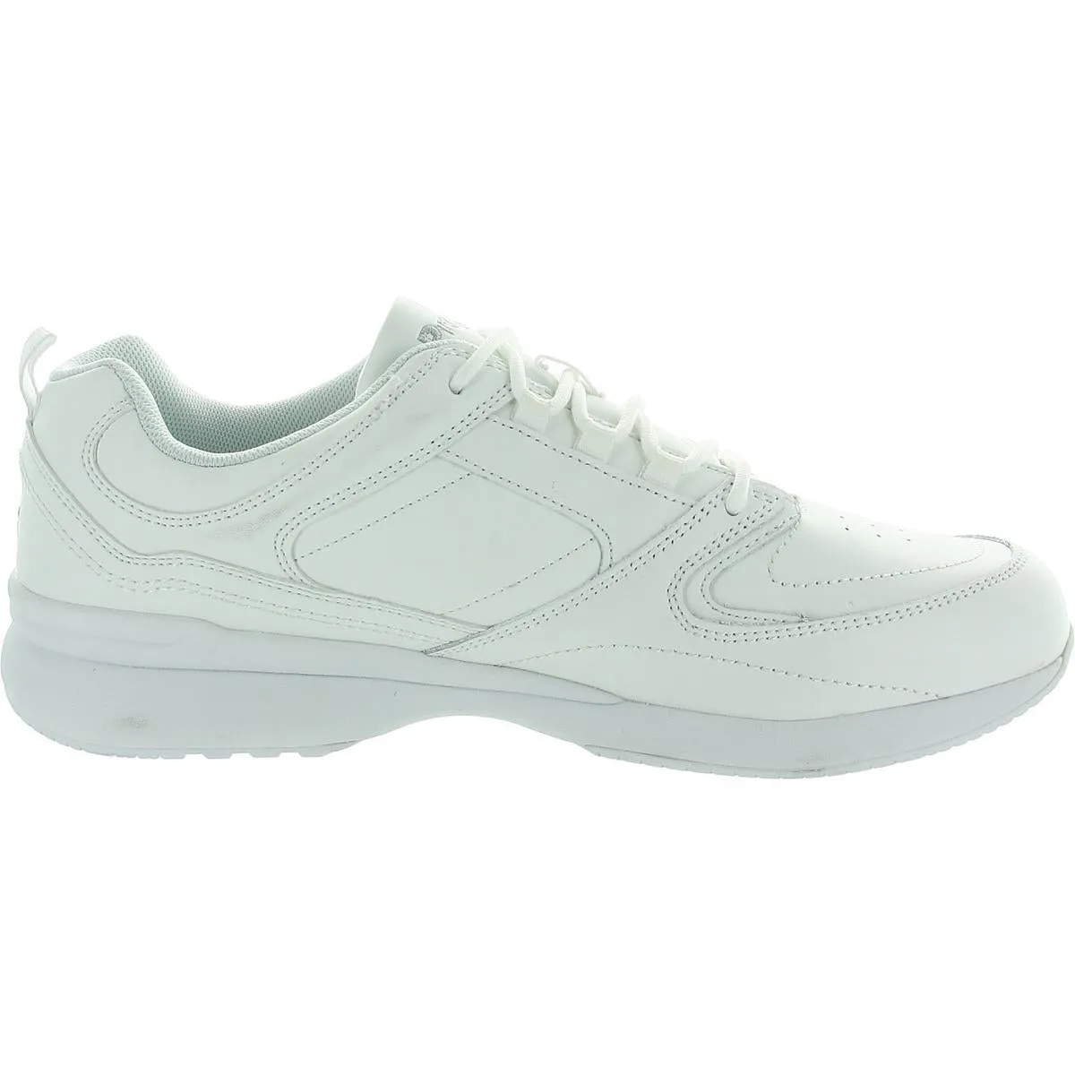 Womens Lace-Up Leather Casual And Fashion Sneakers