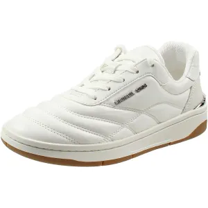 Womens Lace-Up Leather Casual And Fashion Sneakers