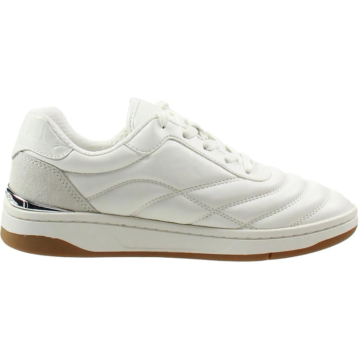 Womens Lace-Up Leather Casual And Fashion Sneakers