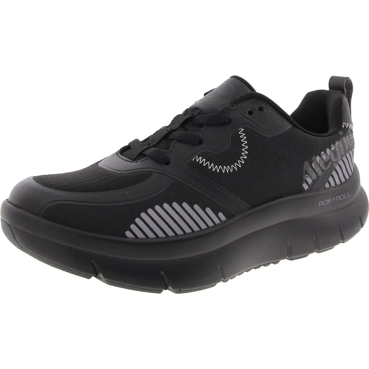 Womens Lace-Up Man Made Casual And Fashion Sneakers