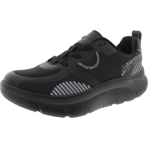 Womens Lace-Up Man Made Casual And Fashion Sneakers
