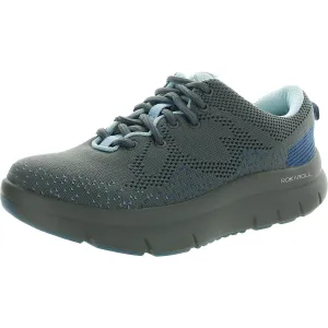 Womens Lace-Up Man Made Casual And Fashion Sneakers