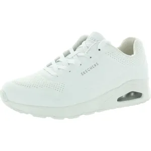 Womens Lace-Up Man Made Casual And Fashion Sneakers