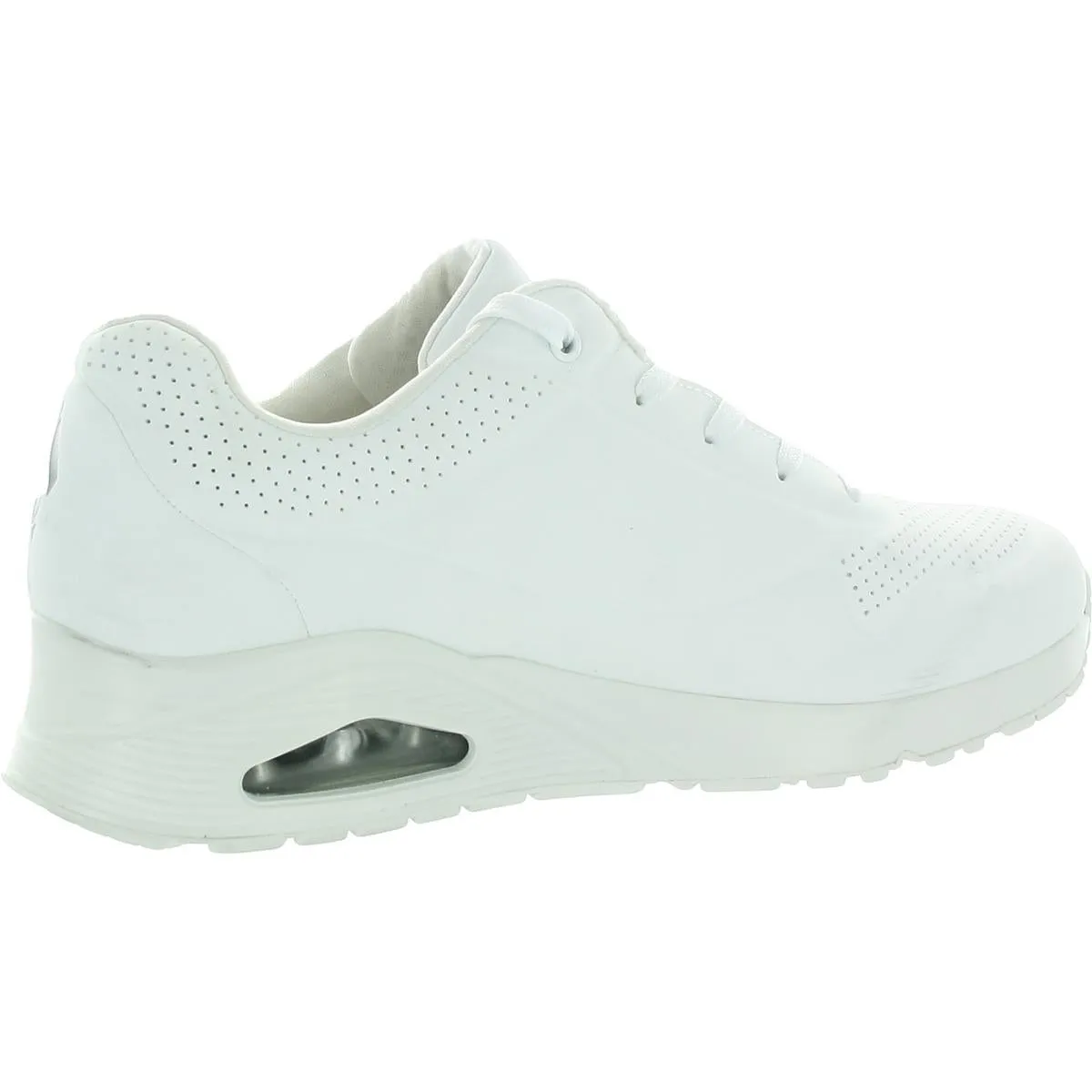 Womens Lace-Up Man Made Casual And Fashion Sneakers