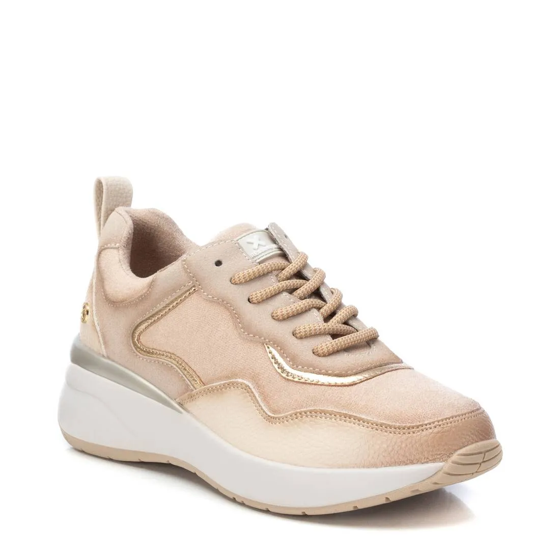Women's Lace-Up Suede Sneakers By XTI