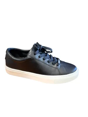 Women's Leather Lacee Sneaker In Black