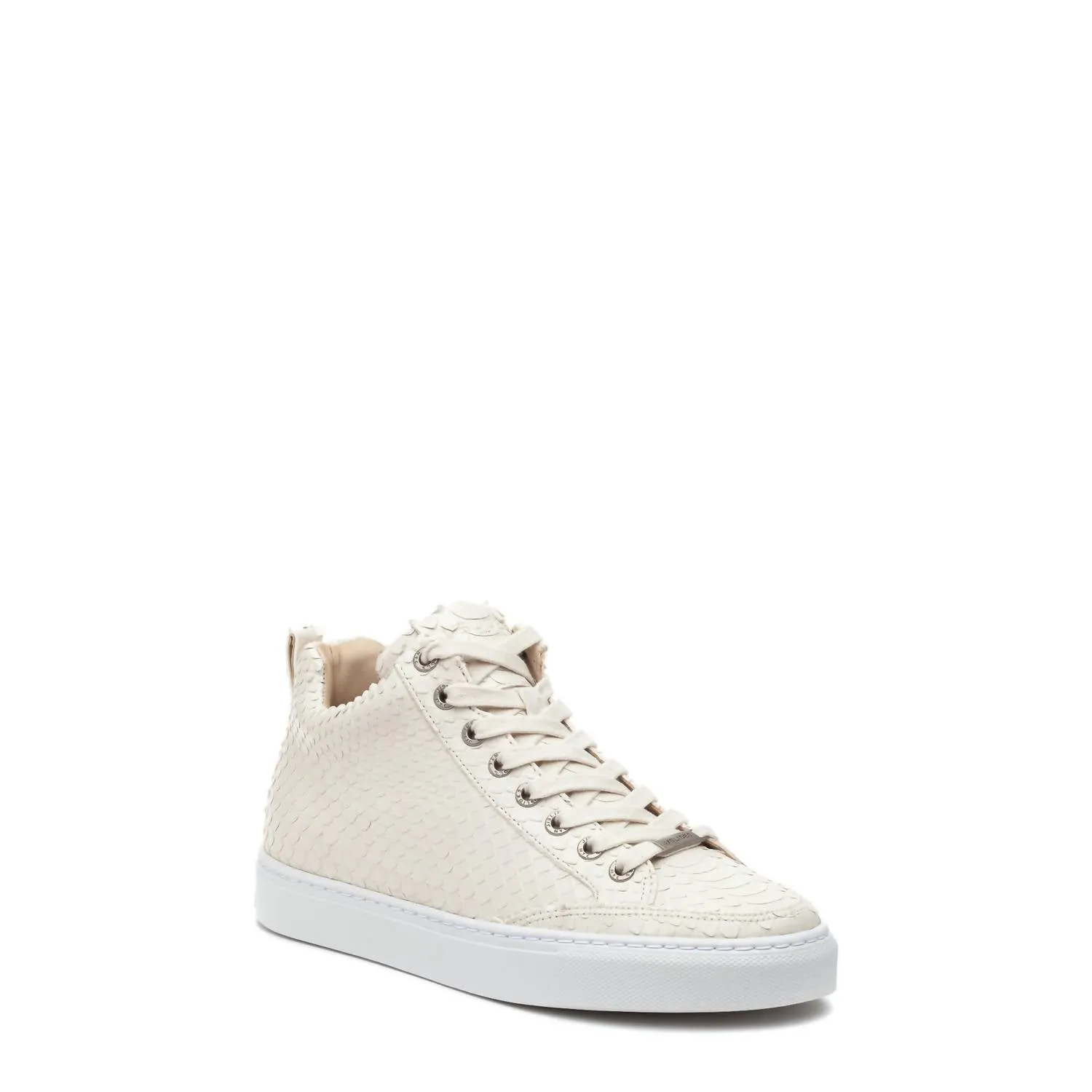 Women's Leesa Cut Embossed Sneakers In Off White Embossed