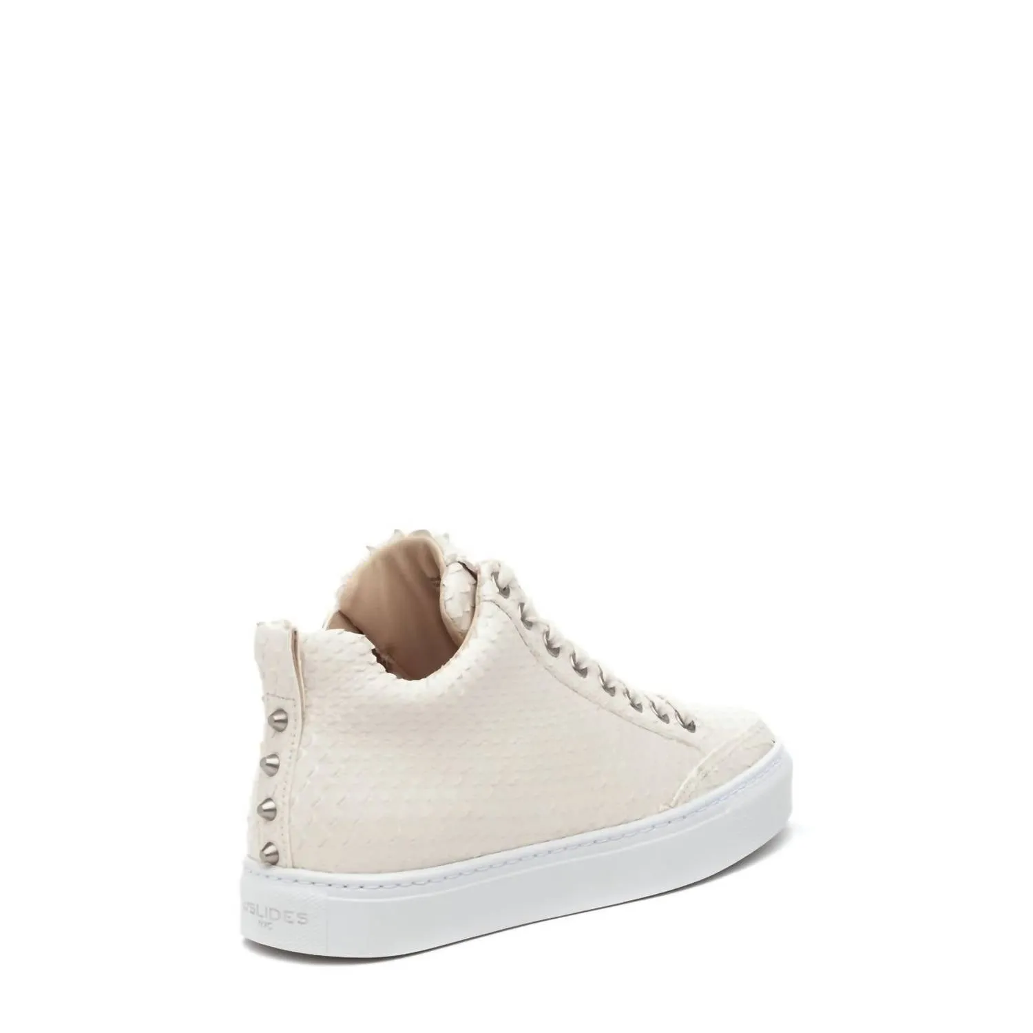 Women's Leesa Cut Embossed Sneakers In Off White Embossed