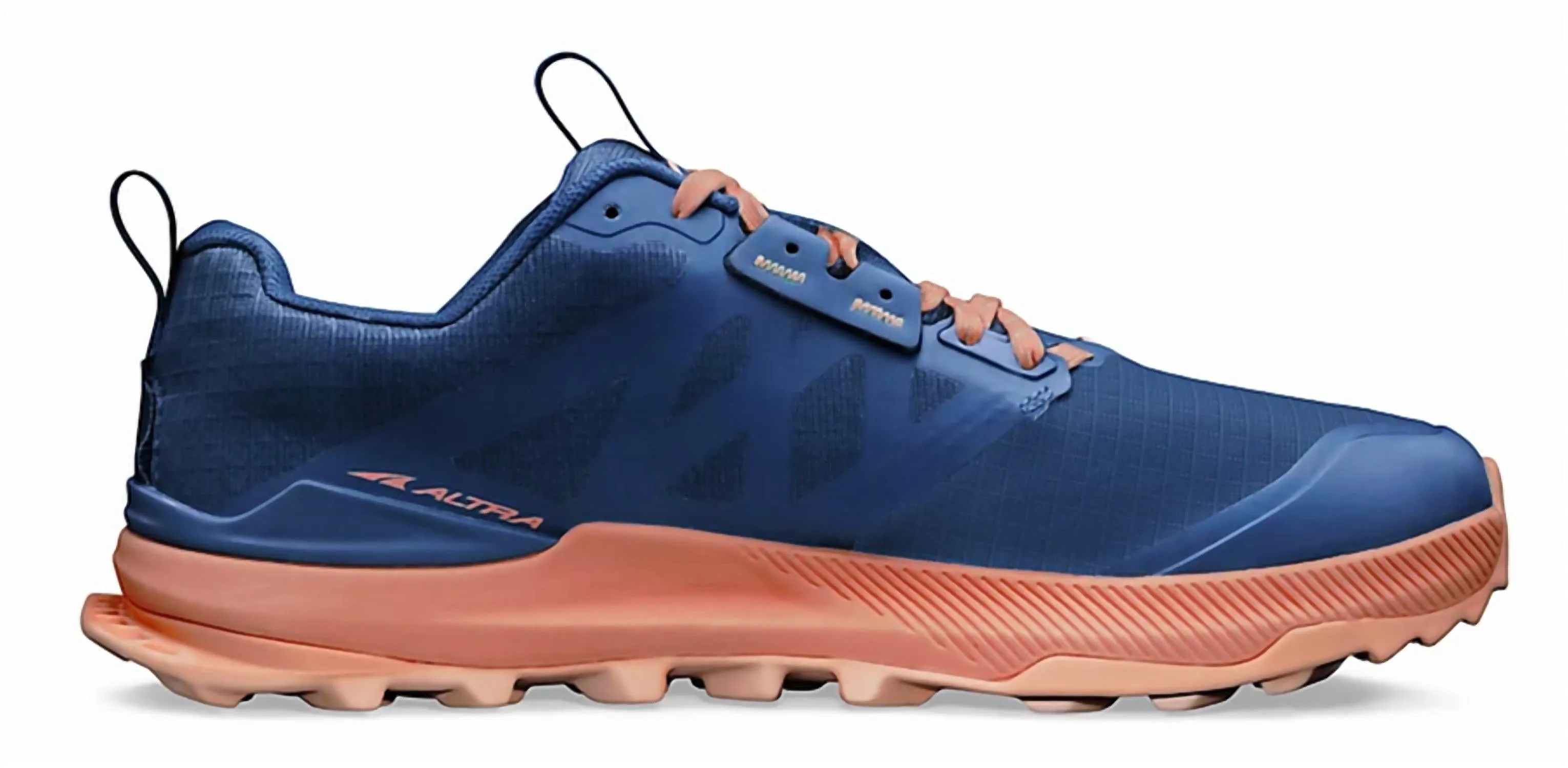 Women's Lone Peak 8 In Navy/coral