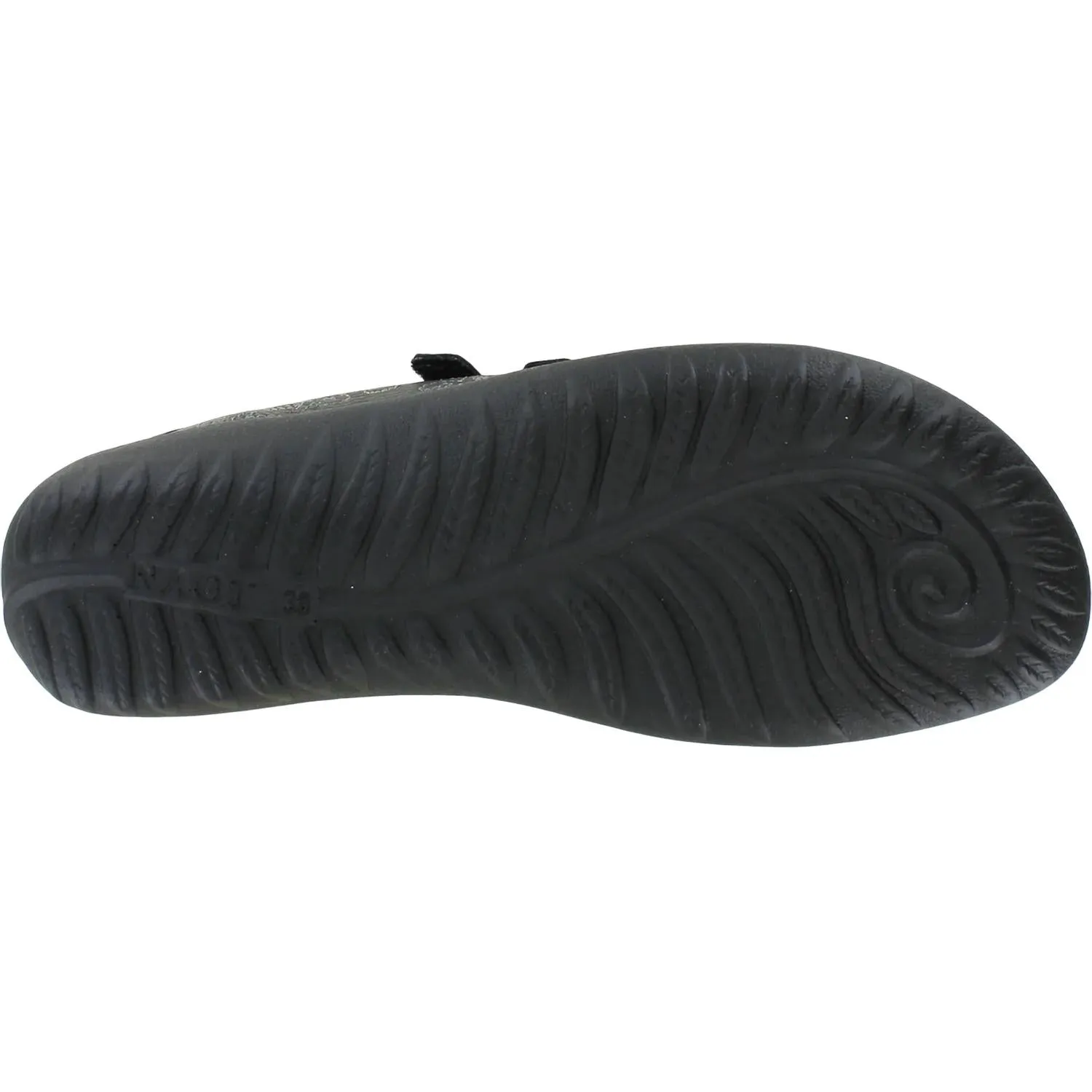 Women's Mihi Shoe In Soft Black Leather