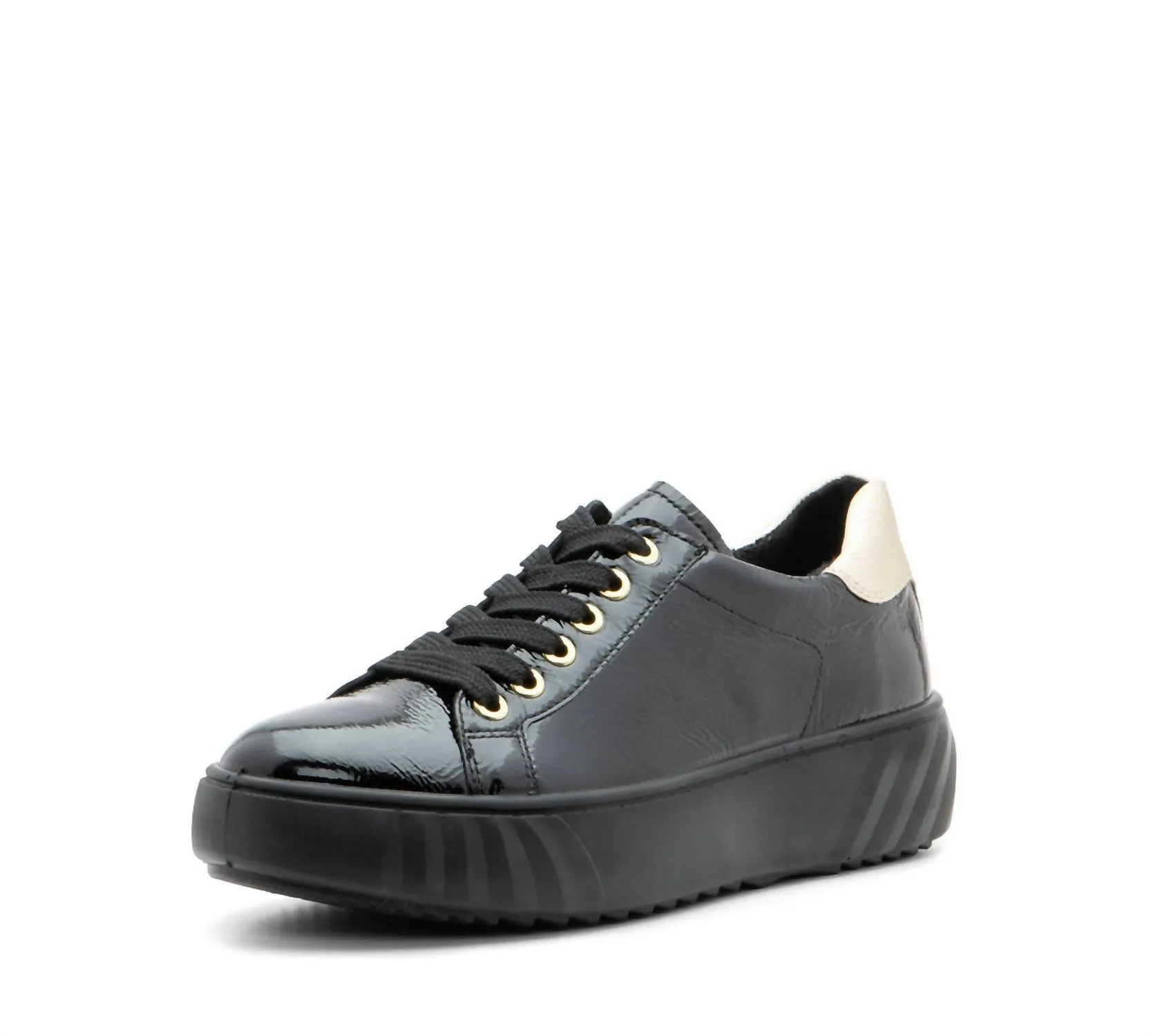 Women's Mikky Platform Sneaker In Black