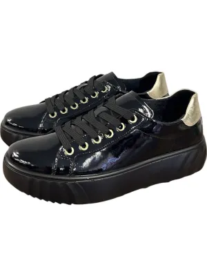 Women's Mikky Platform Sneaker In Black