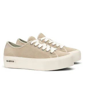 Women's Monterey Platform Sneaker In Cobblestone Suede