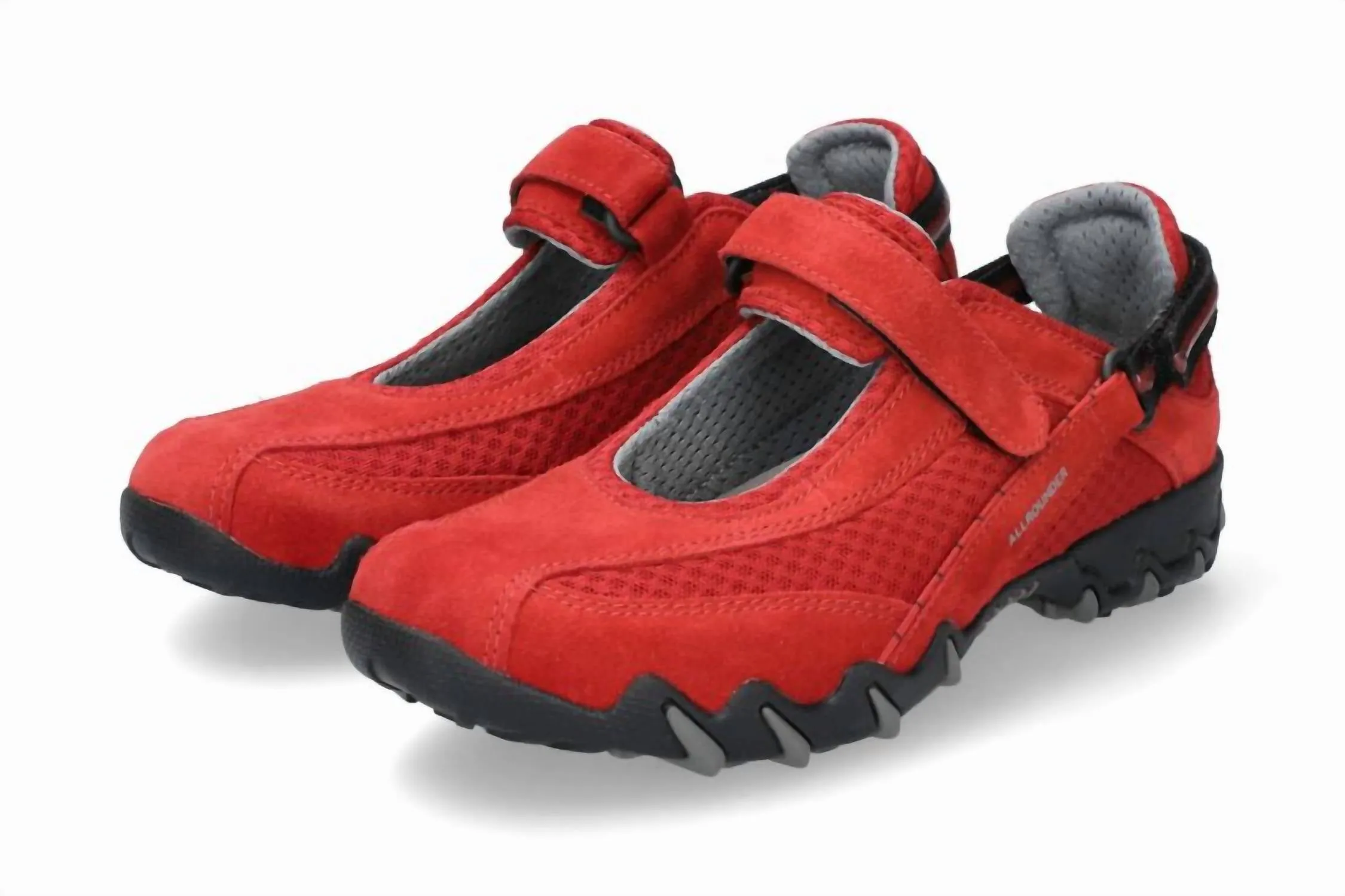 Women's Niro Rugged Mary Jane Shoes In Chili Pepper Red