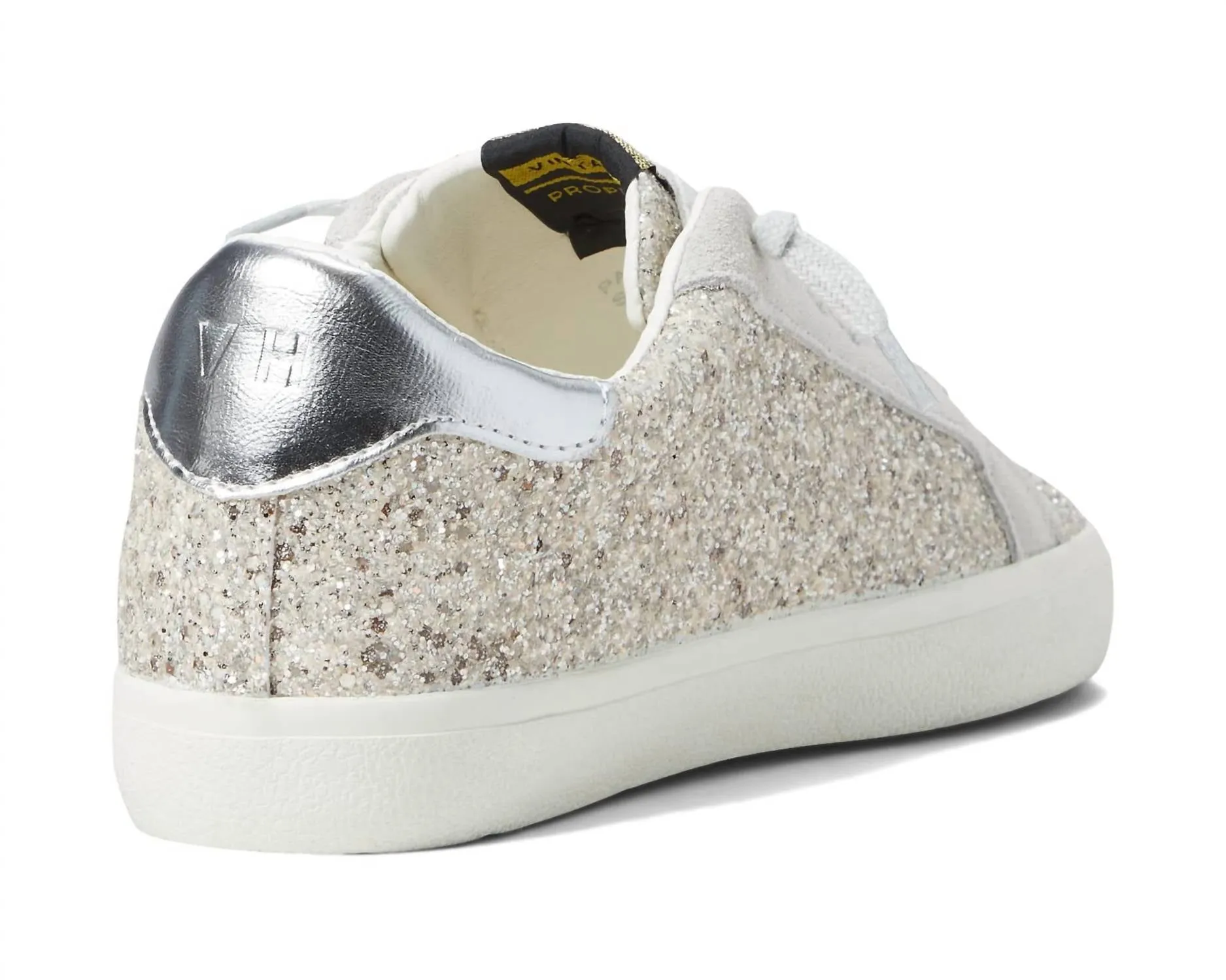 Women's Palmer Glitter Sneakers In Silver