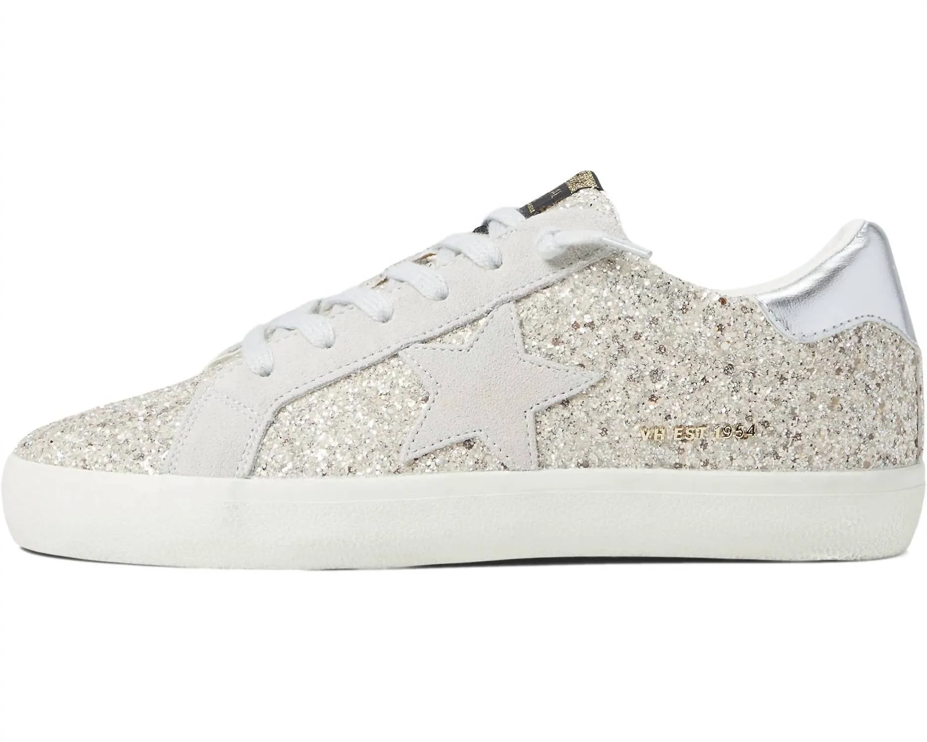 Women's Palmer Glitter Sneakers In Silver