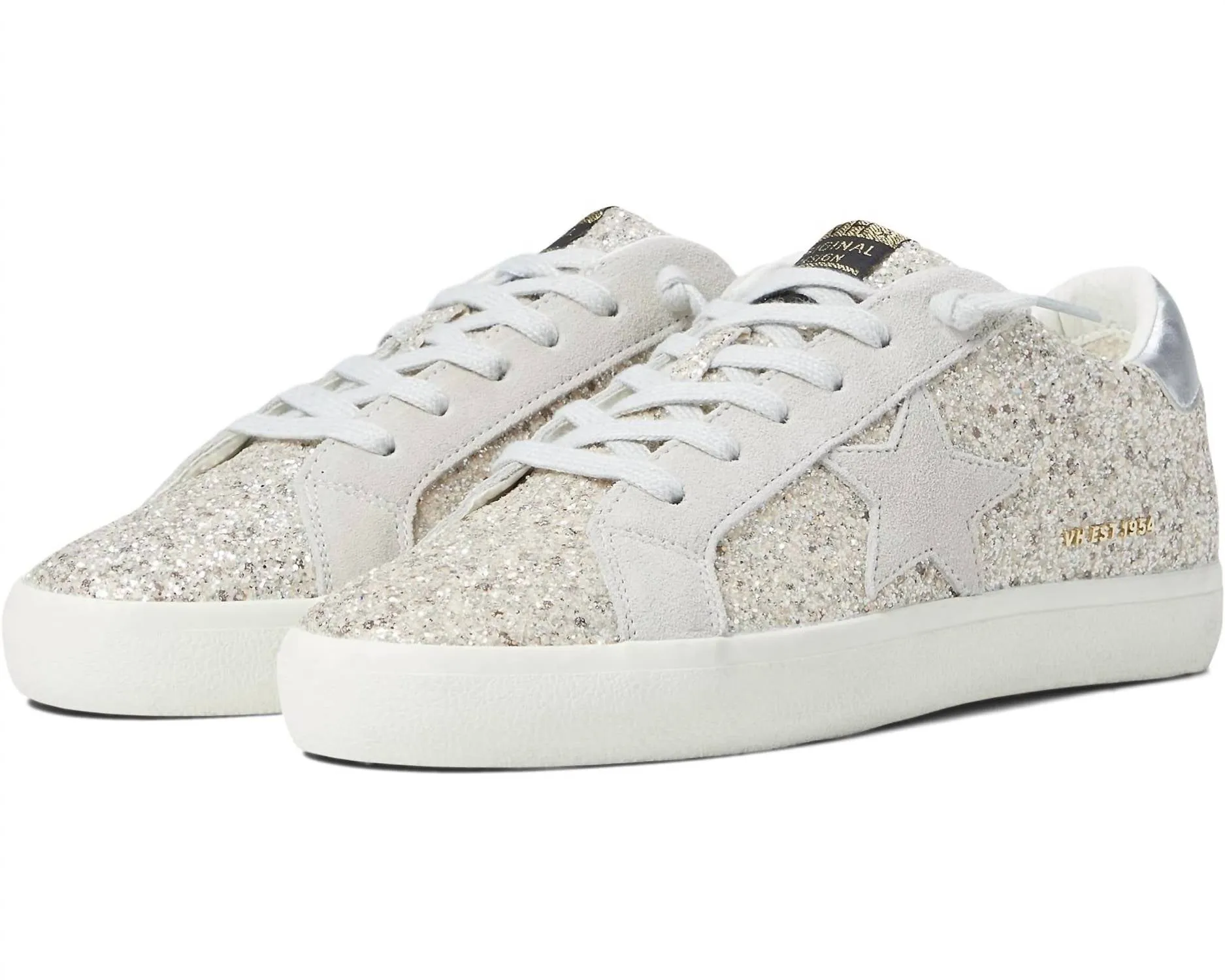 Women's Palmer Glitter Sneakers In Silver