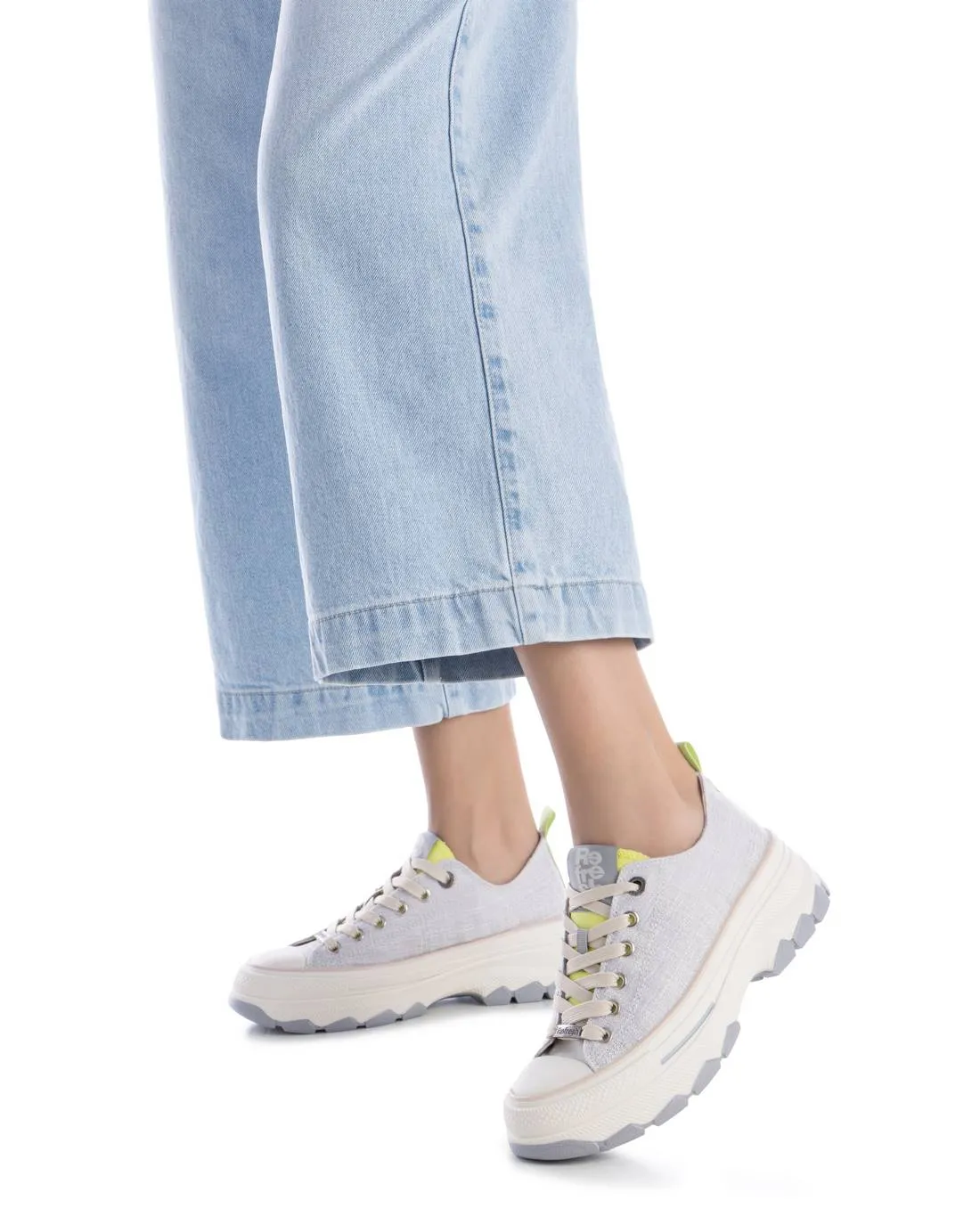 Women's Platform Canvas Sneakers Refresh By Xti