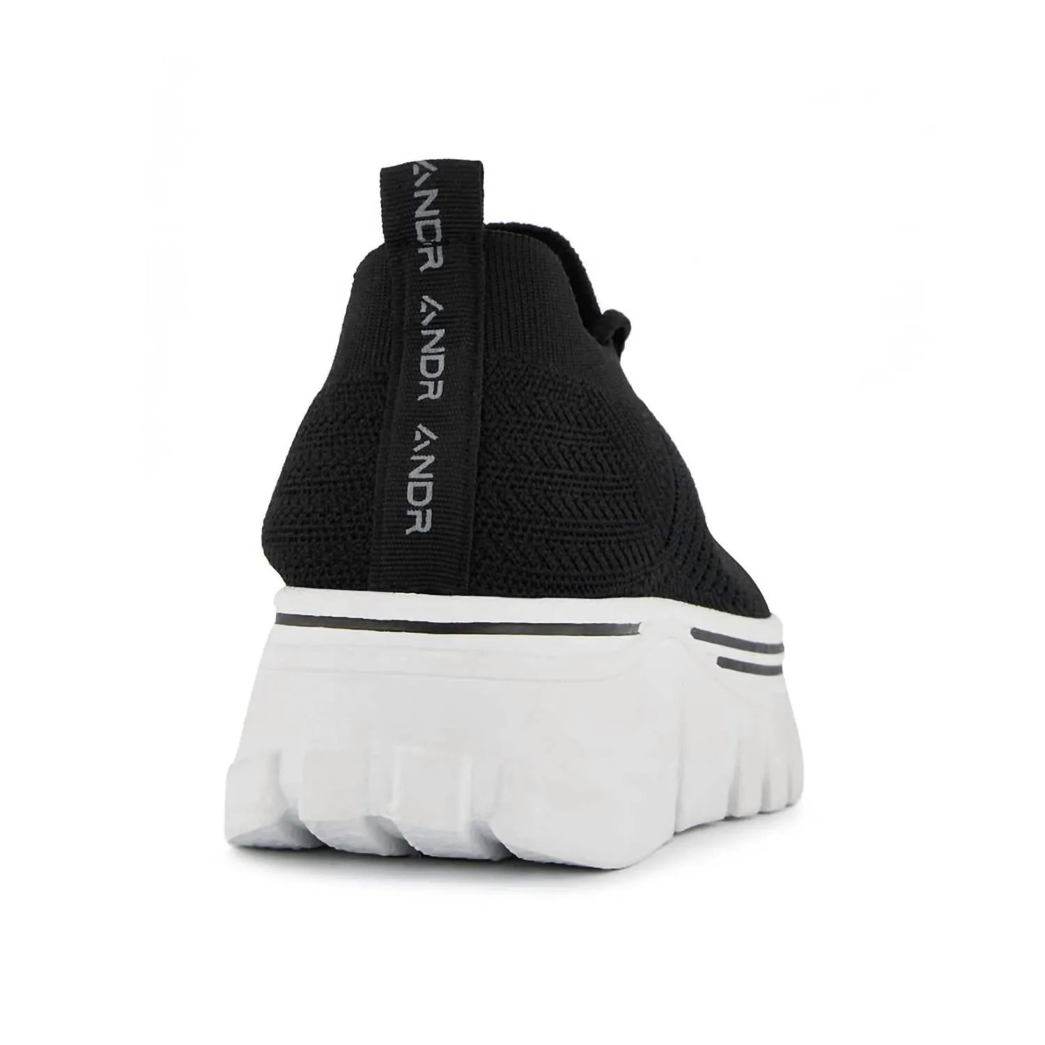 Women's Platform Sneakers In Black