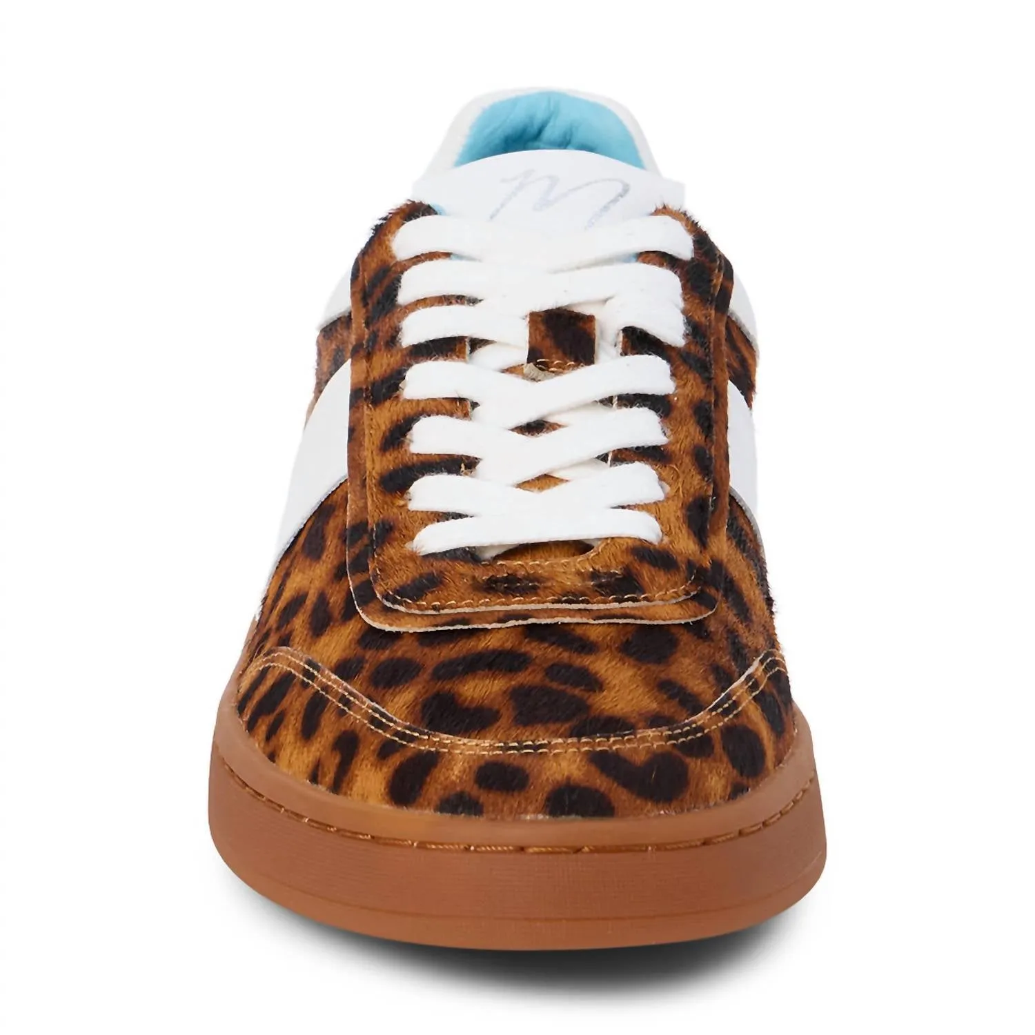 Women's Quincy Low-Top Sneaker In Cheetah Cow Hair
