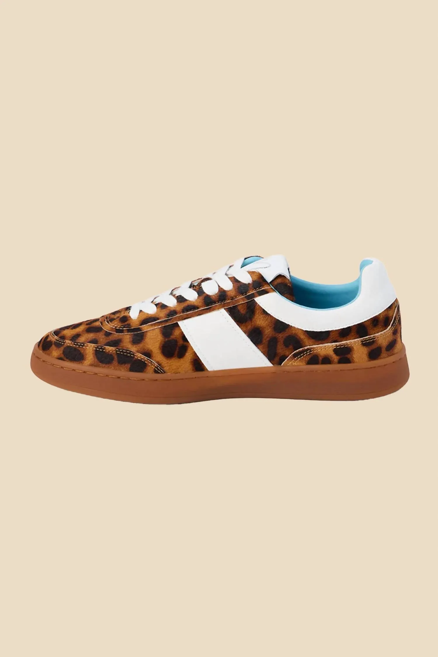 Women's Quincy Sneaker Leopard In Brown