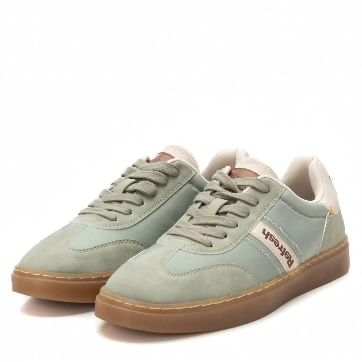 Women's Refresh Lace Sneakers In Kakhi