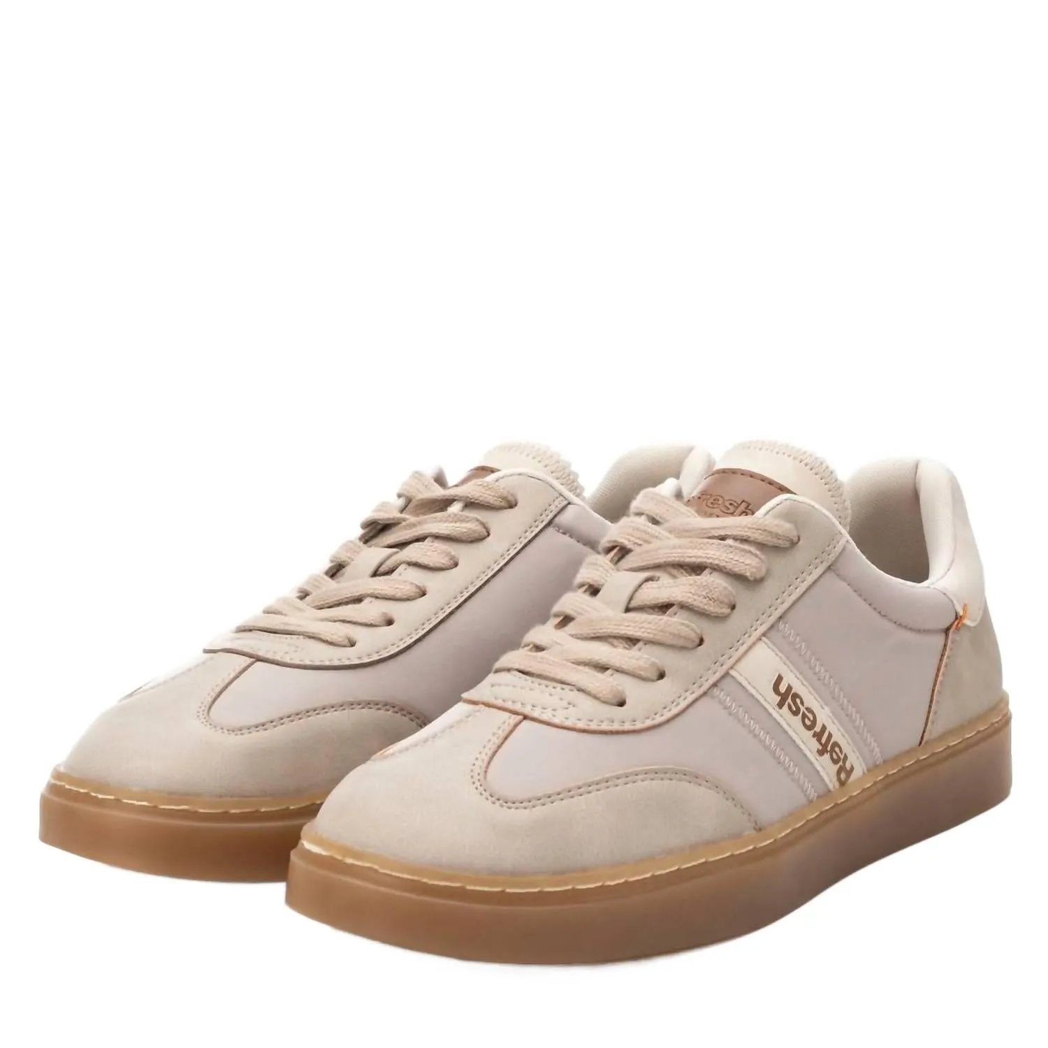 Women's Refresh Lace Sneakers In Taupe