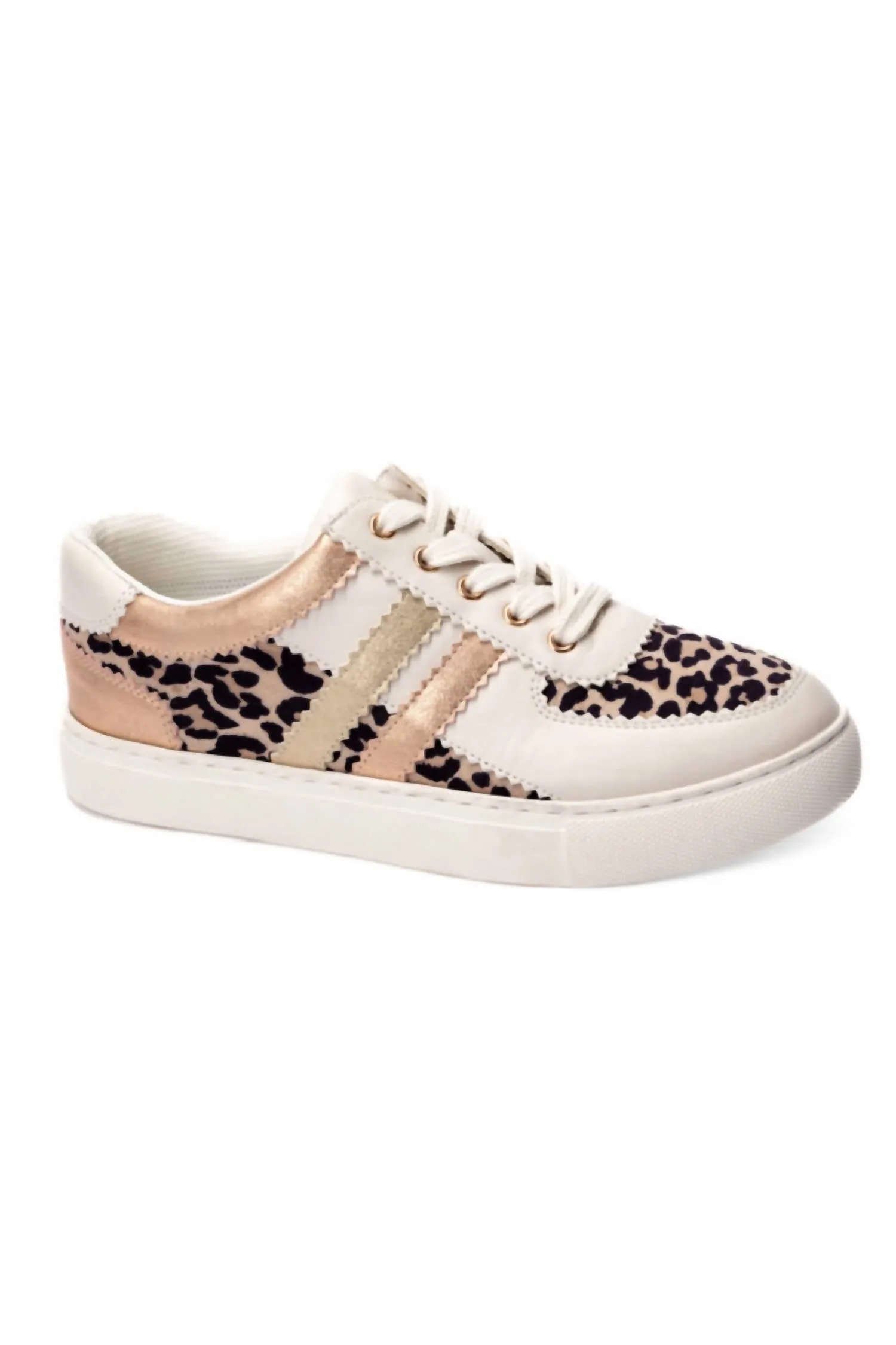 Women's Rizz Leopard Sneakers In Sand