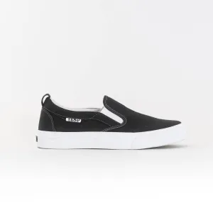 Women's Rubber Soul Canvas Sneakers In Black/white Canvas