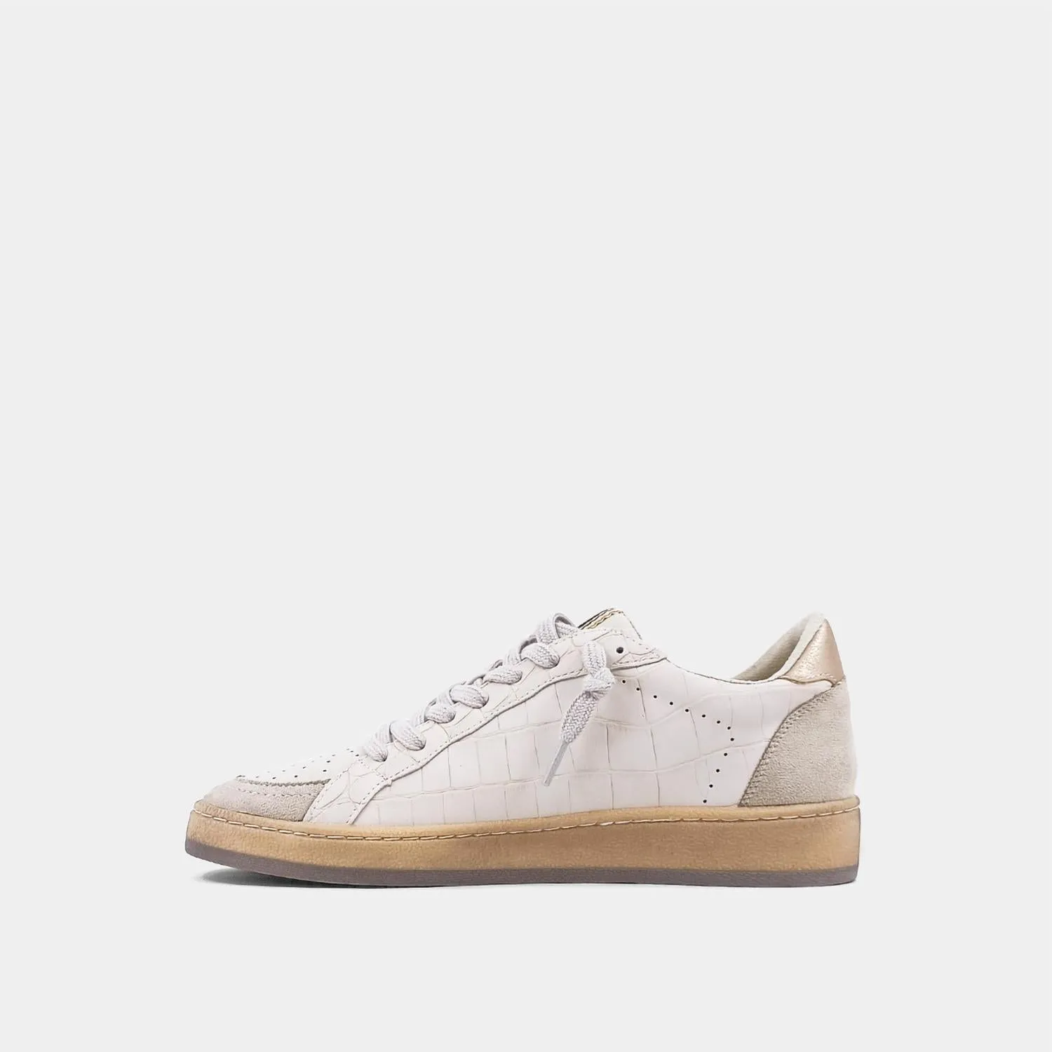 Women's Salma Sneaker In Mauve Croco