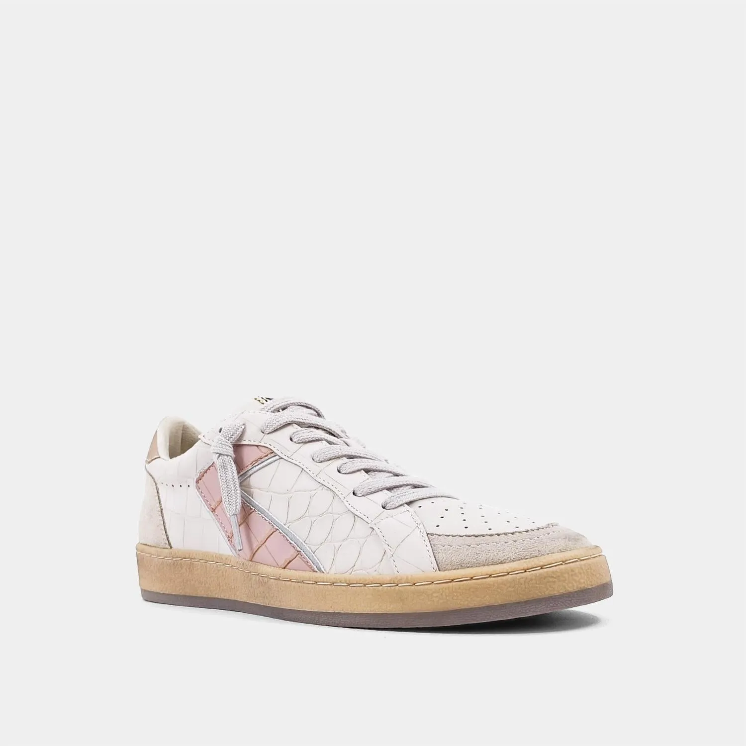Women's Salma Sneaker In Mauve Croco
